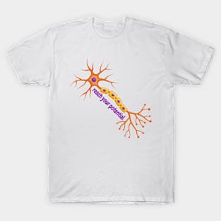 Reach Your Potential - Neuron Brain Motivation T-Shirt